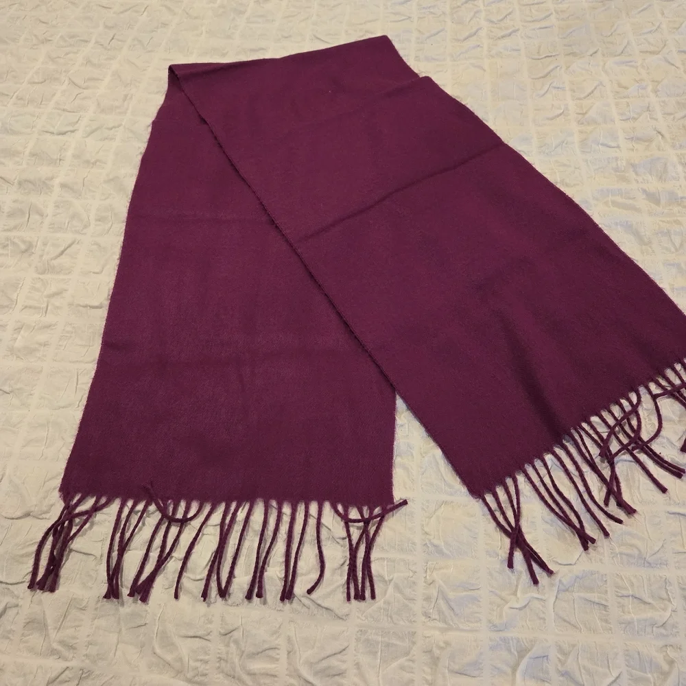 💜 Super Soft Purple Scarf – 12